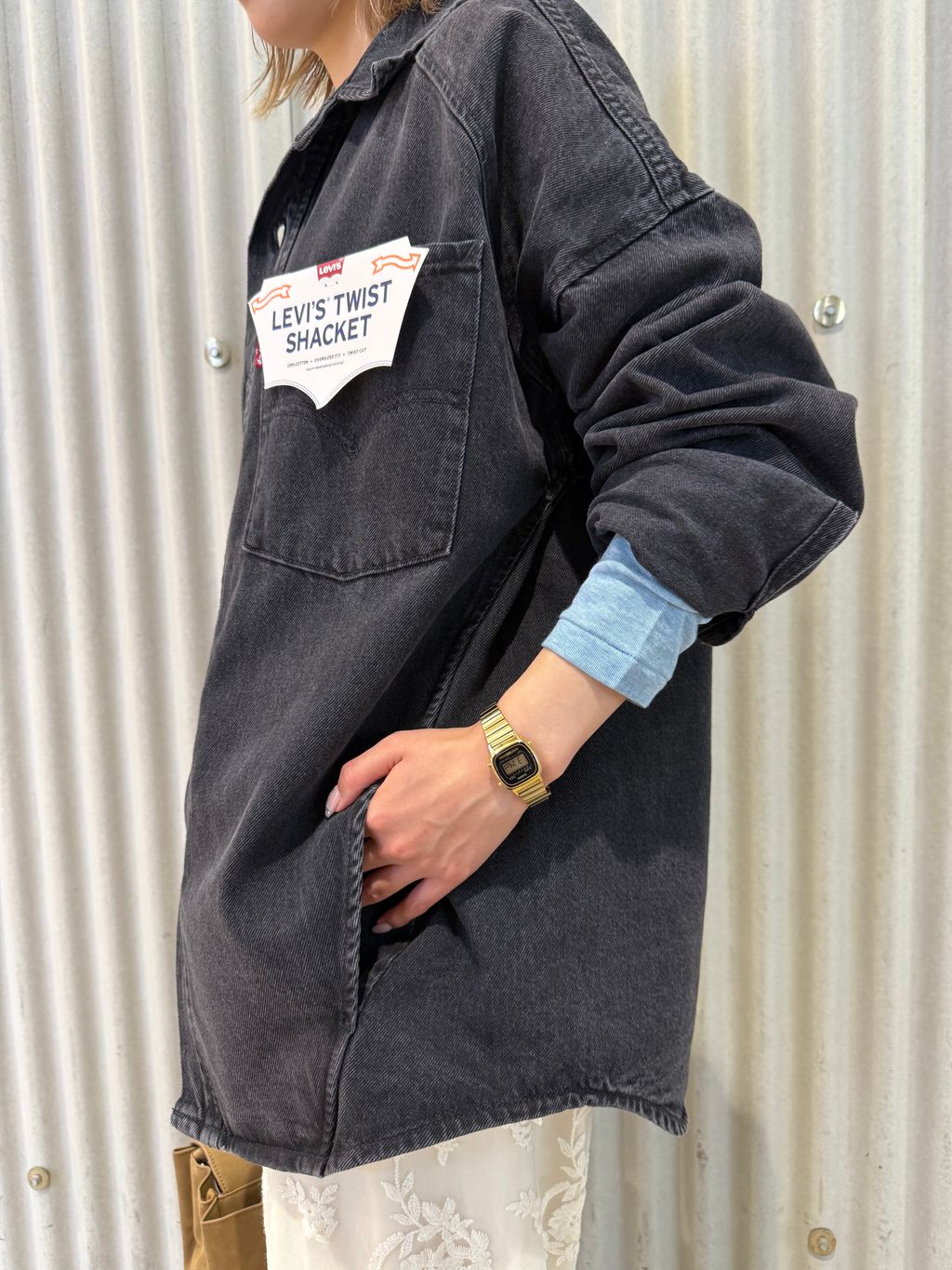 追加 / 新色》別注【LEVI'S(R)】for JS TWIST SHACKETのコーディネート