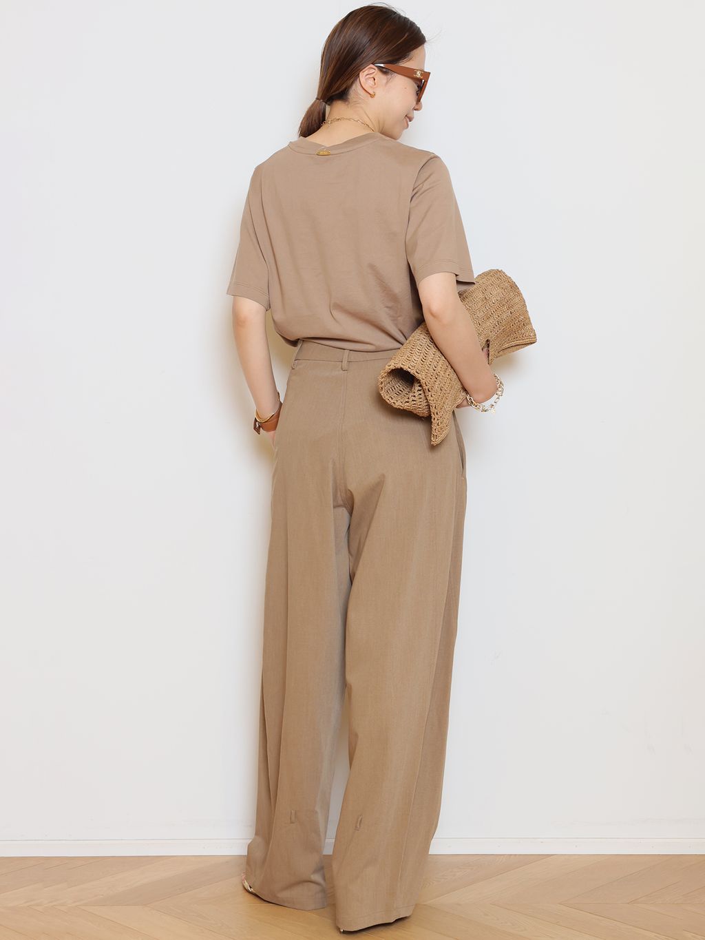 Mme.CREW Tシャツのコーディネートスナップ（HASE）｜MUSE de Deuxieme