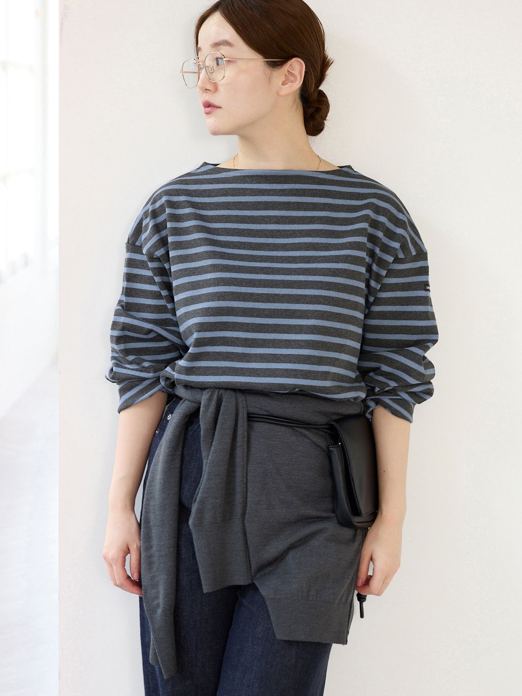 SAINT JAMES/OUESSANT LOOSE カットソー　IENA 予約》SAINT JAMES/セントジェームス 別注 OUESSANT LOOSE カットソー