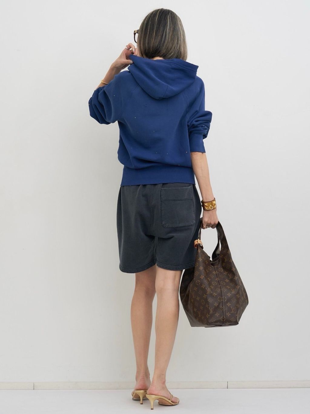 REMI RELIEF/レミ レリーフ】 SWEAT SHORT PANTSのコーディネート
