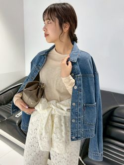 追加》Levi's/リーバイス SLOBE別注 BALLOON SLEEVE TRACKER デニム