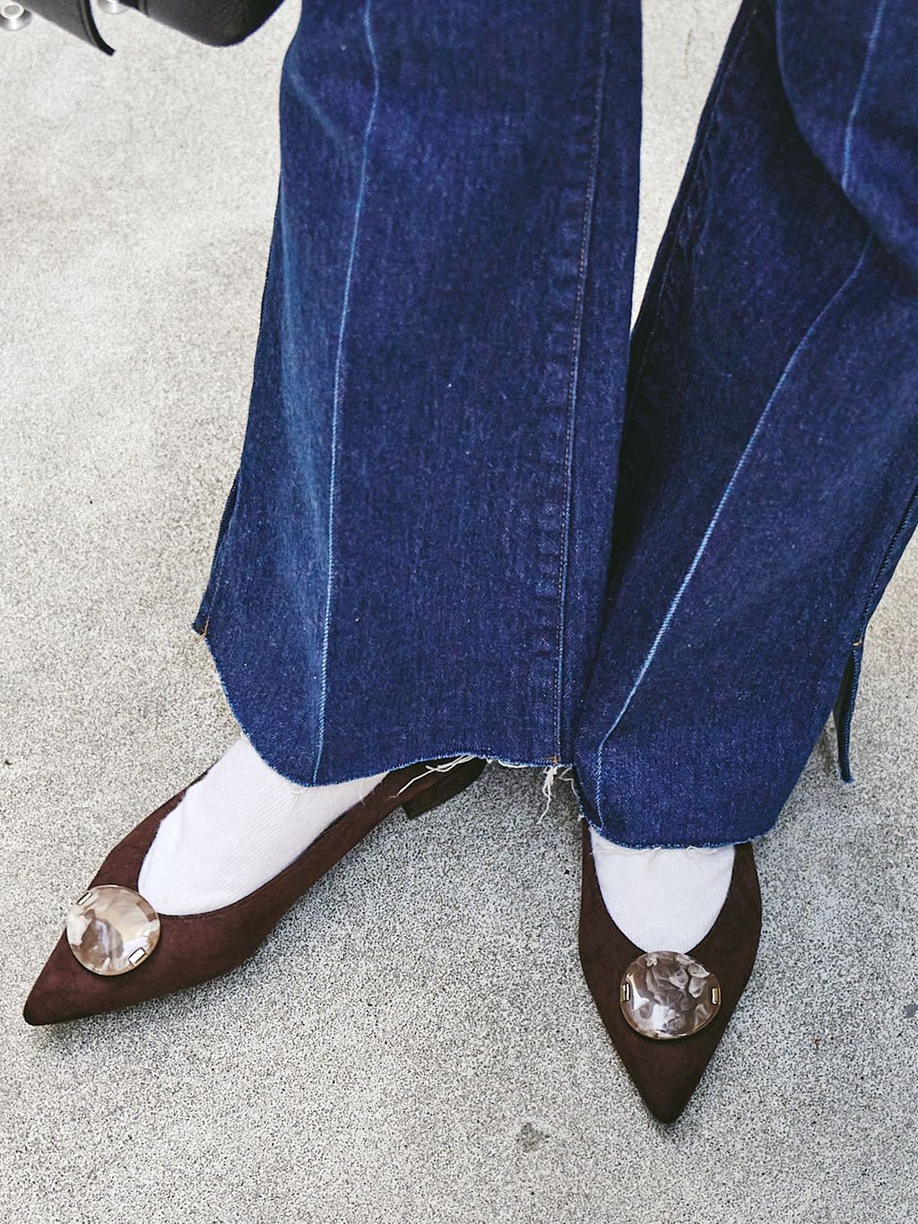 ポインテッドマーブルオーナメントフラットのコーディネートスナップ