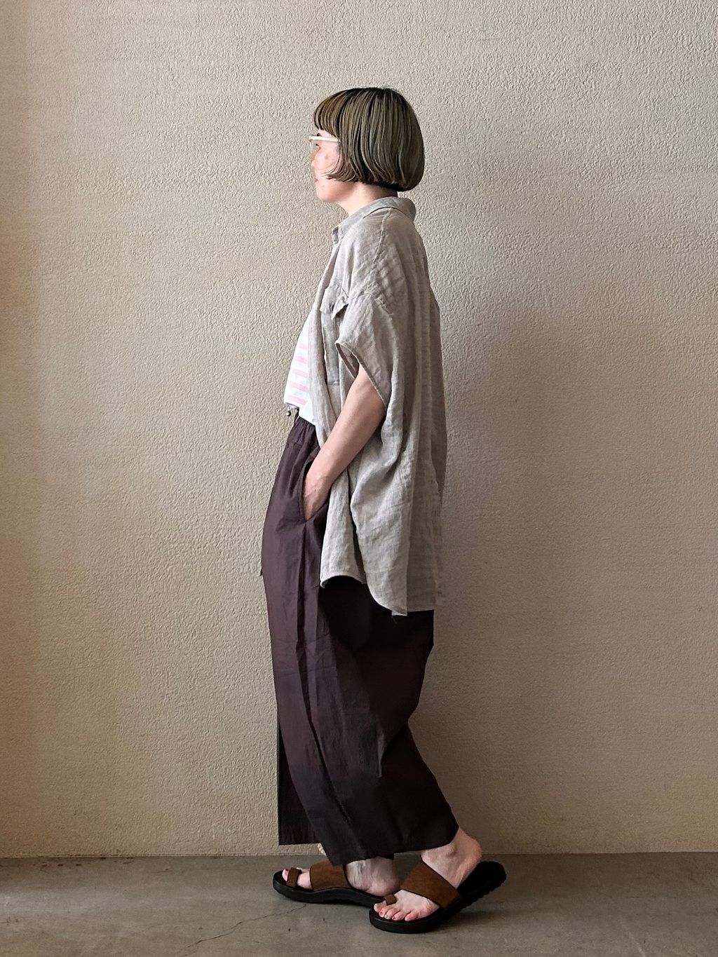 Khadi＆Co】 PANTS JAPANESE COTTONのコーディネートスナップ（E.O