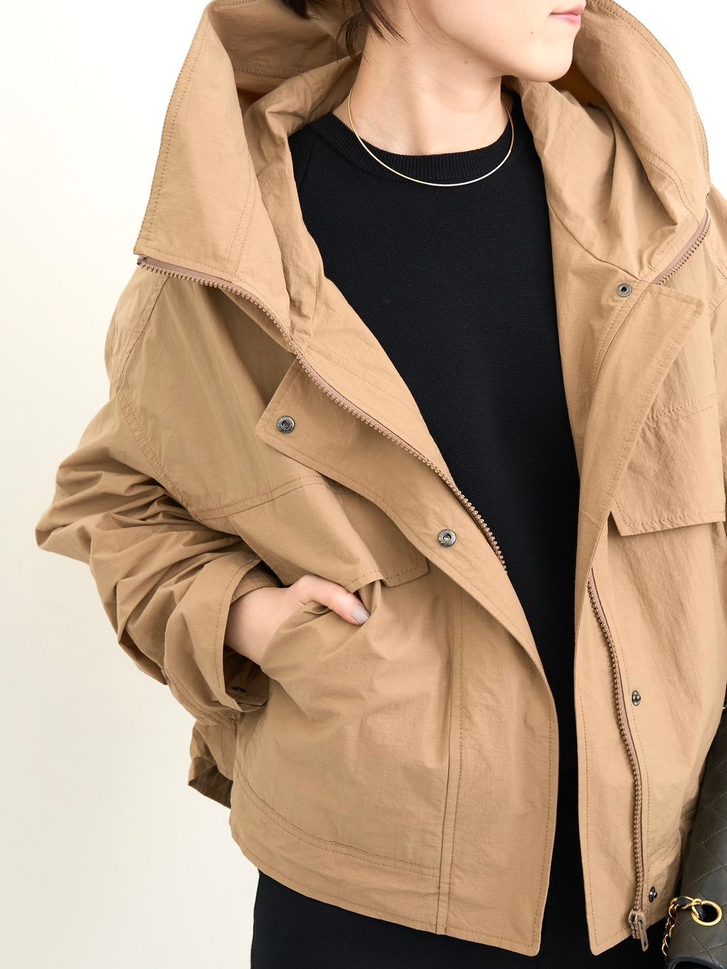 MINITZ/ミニッツ】 NYLON BLOUSONのコーディネートスナップ（STAFF K