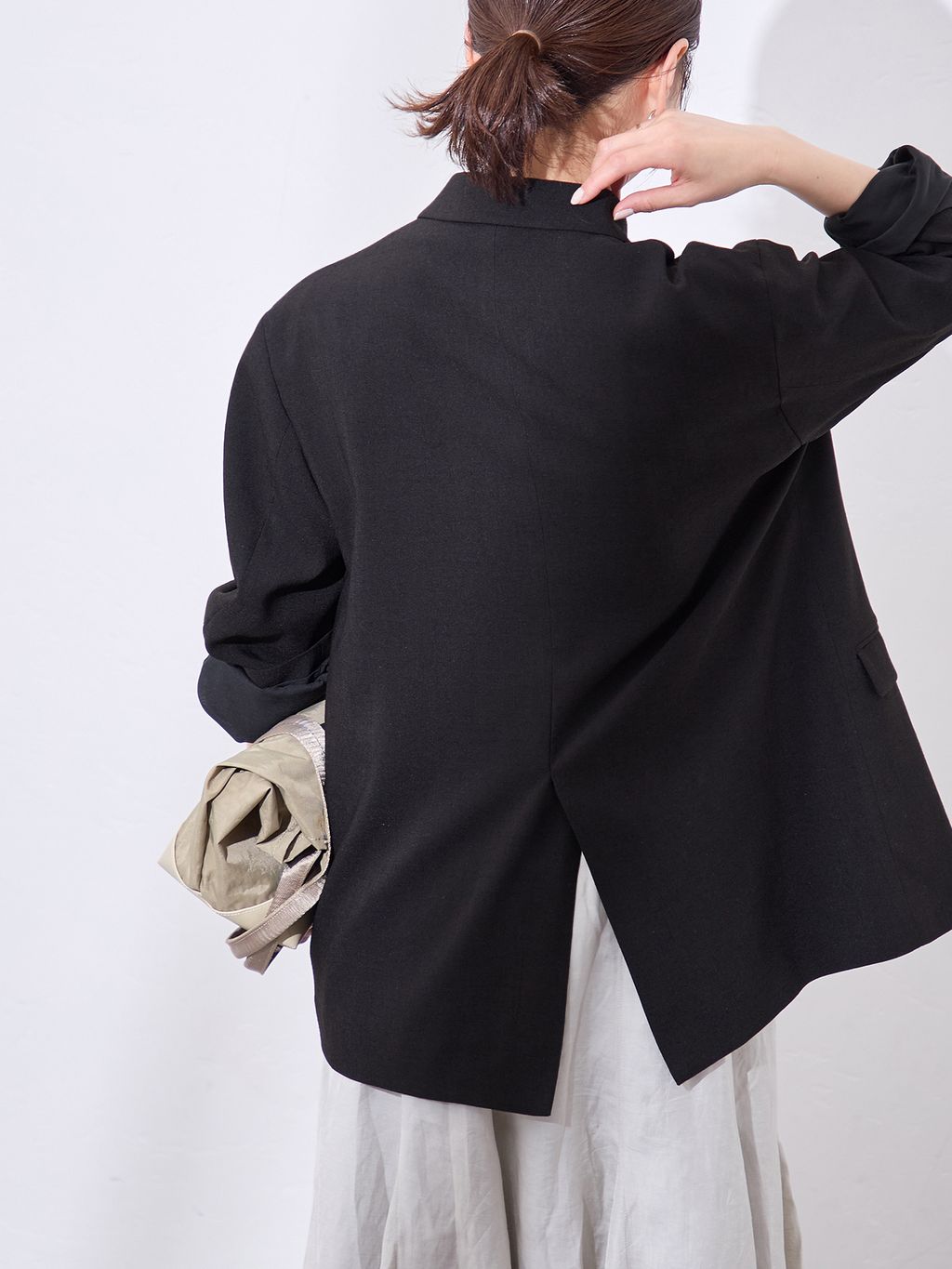 アイアスストレッチジャケットのコーディネートスナップ（chizu