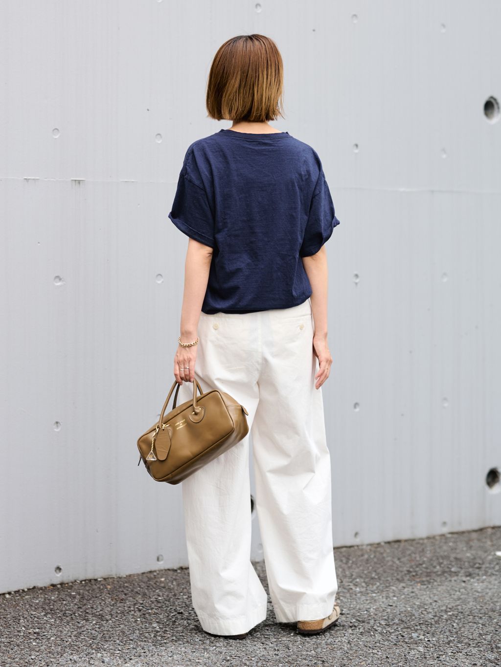 NEW STANDARD TEEのコーディネートスナップ（tomo）｜FRAMeWORK