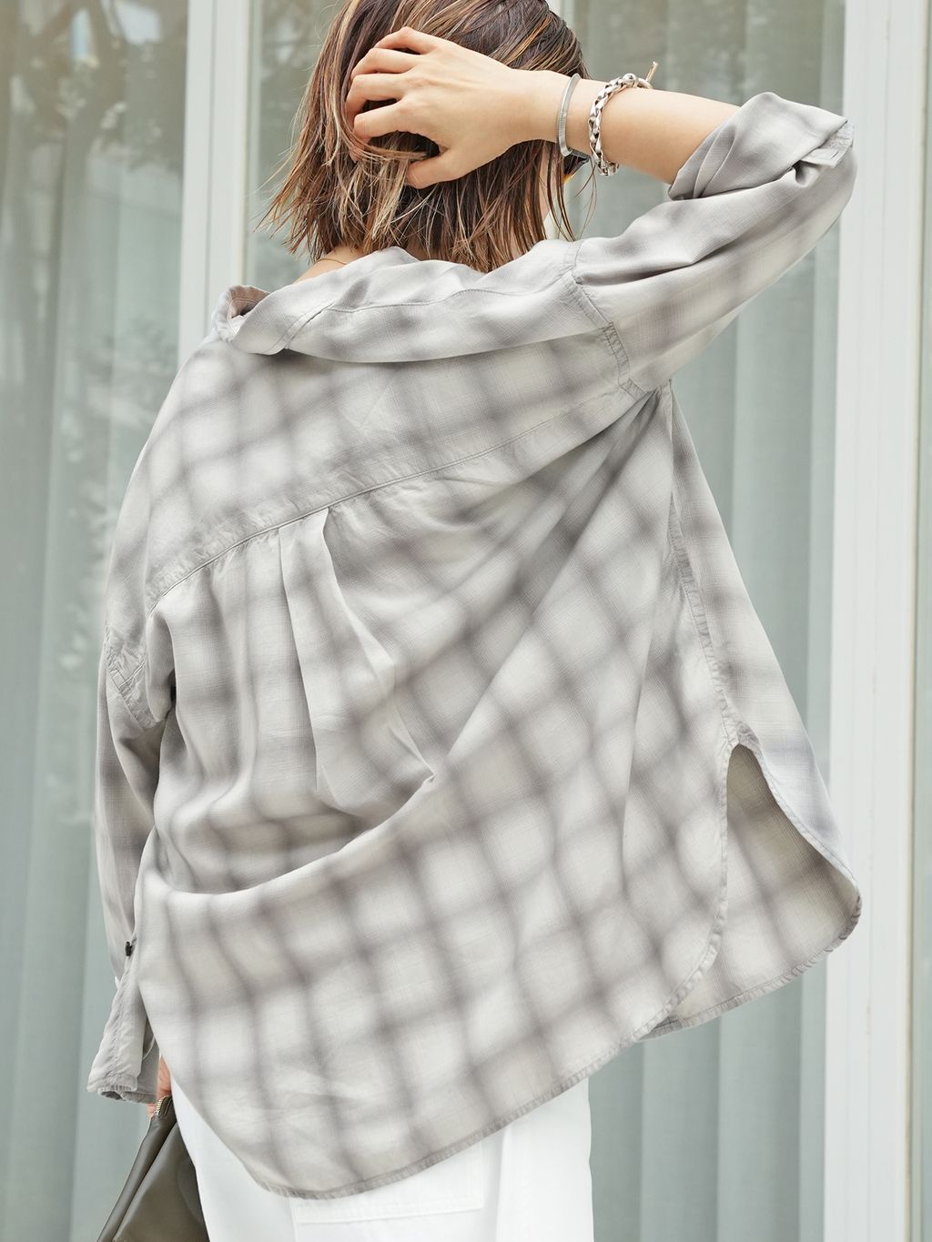 Vintage Check シャツ 1のコーディネートスナップ（HIRO）｜Deuxieme