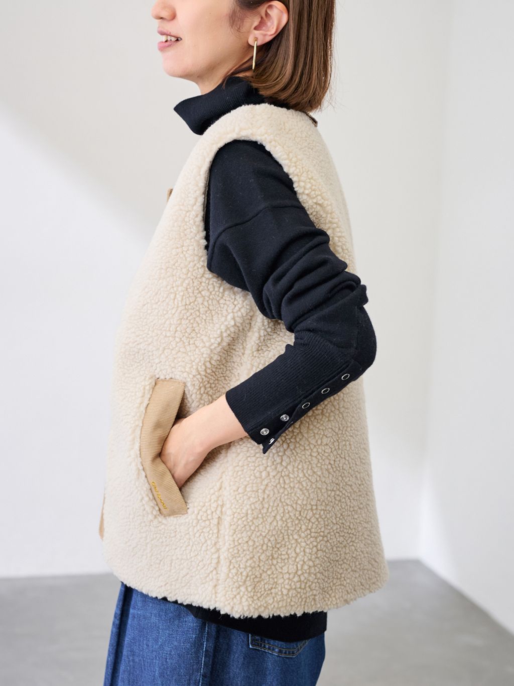 BARBOUR/バブアー DULSIE LINERのコーディネートスナップ（tomo