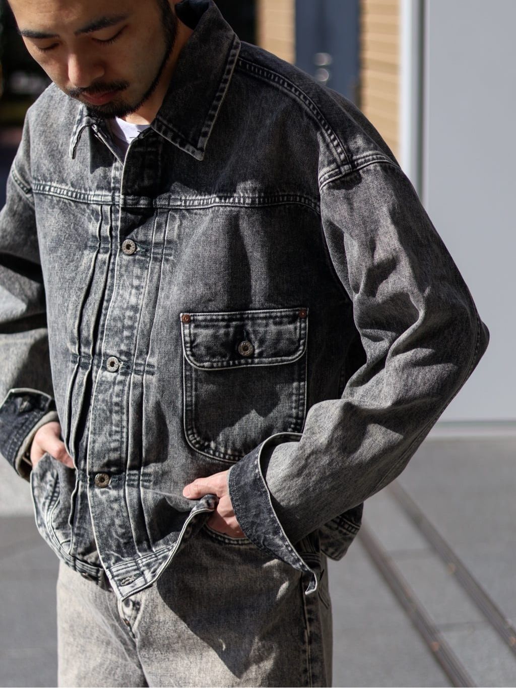 新品同様Lee for BOUCLE 別注 カウボーイジャケット フェード Lee for BOUCLE 別注 カウボーイジャケット フェードのコーディネート