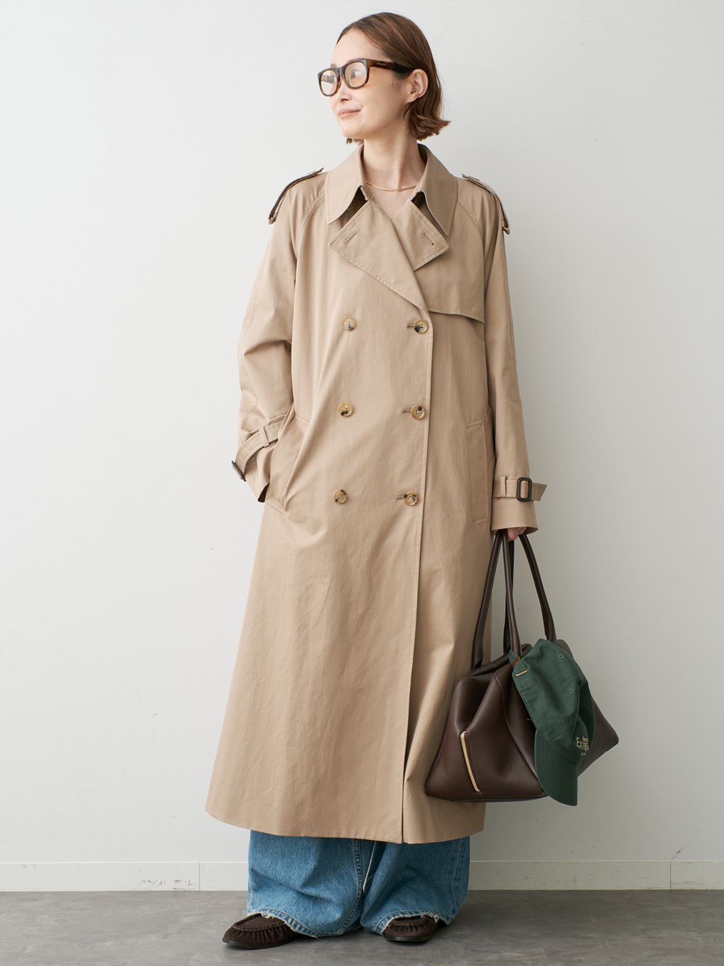 予約》*Cashmere Snoodのコーディネートスナップ（MIZU）｜Deuxieme