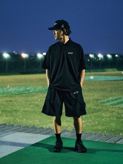 CLUBHAUS / Dynamic Range (クラブハウス) Warm UP ラグランポロシャツ