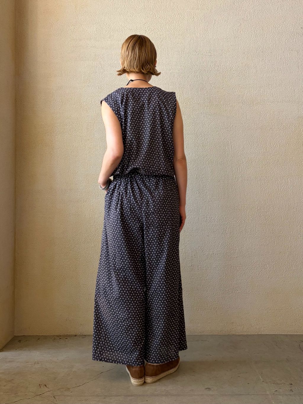 SOIL】LINEN/COTTON V-NECK CARDIGANのコーディネートスナップ（Y.S