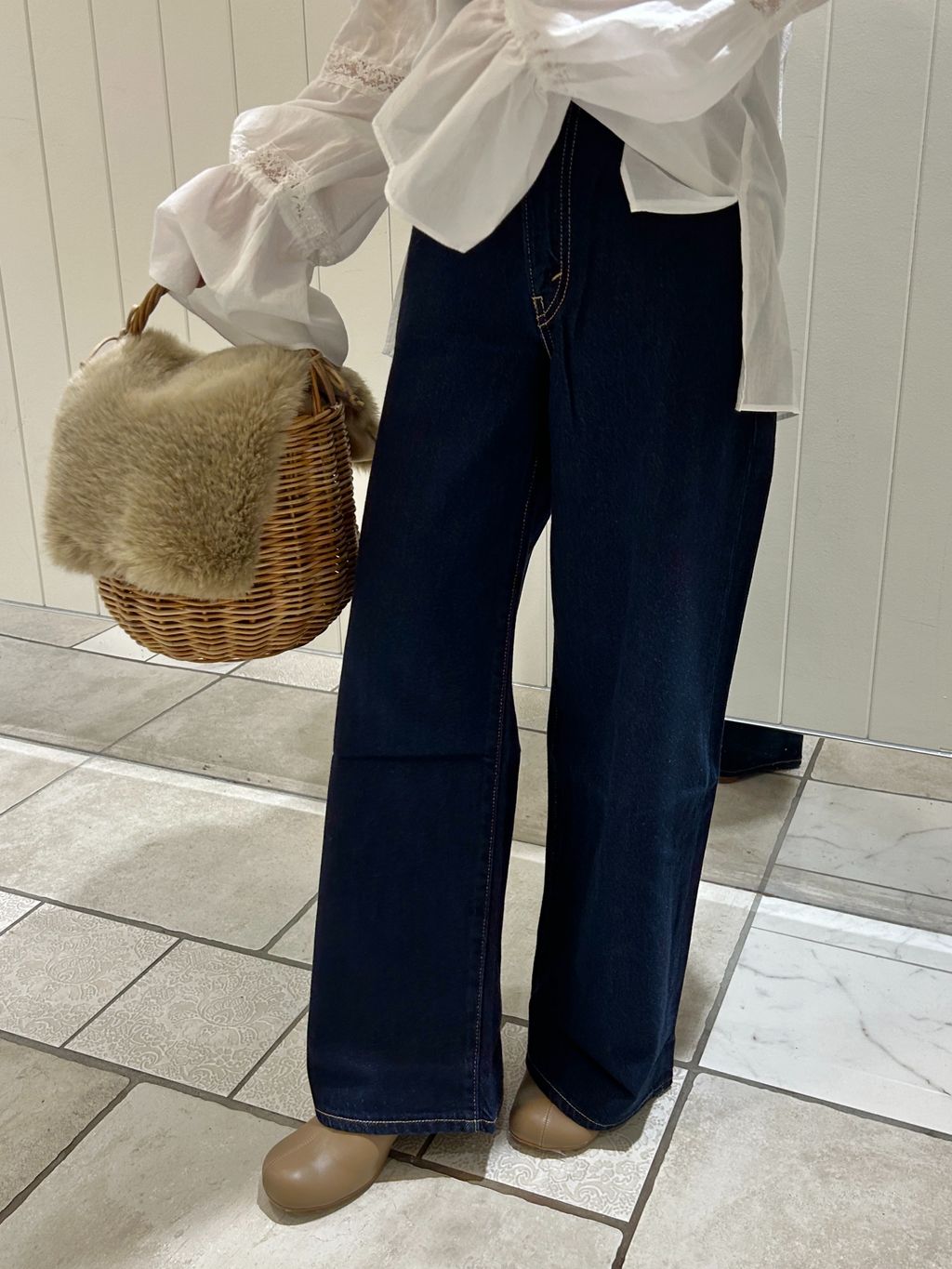 Levi's/リーバイス SLOBE別注 CINCH WIDE LEG デニムパンツの