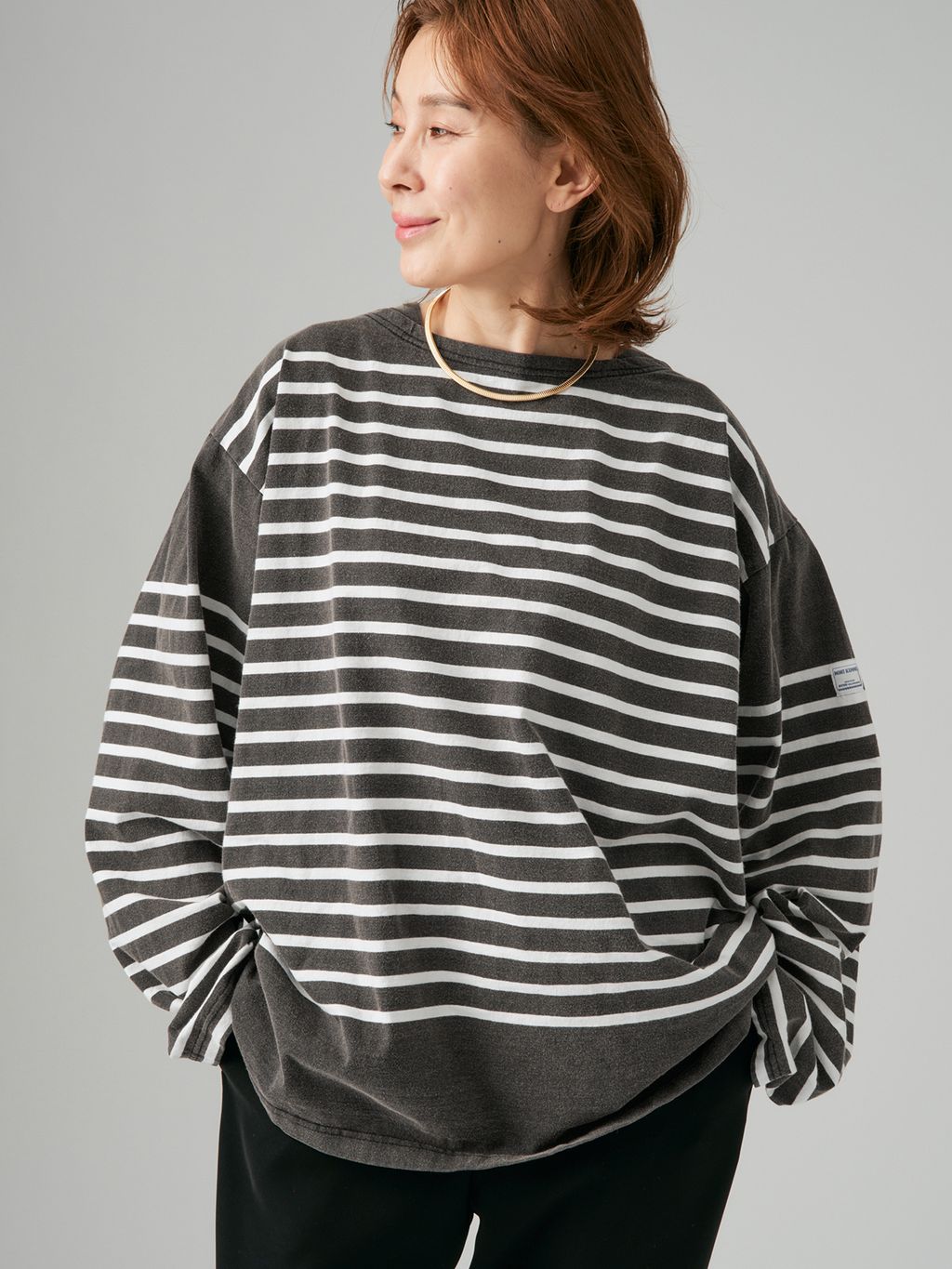 予約》MONT KEMMEL-VL モン ケメル 別注Borderのコーディネート