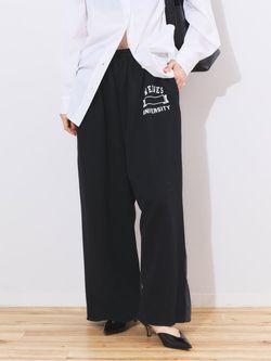 INSCRIRE×LEE×L'ESSAGE ブラックS INSCRIRE*LEE*LESSAGE】ドッキングパンツ：デニムのコーディネート