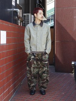 NAMELESSNESS / ネームレスネス DUCK JACKETのコーディネートスナップ