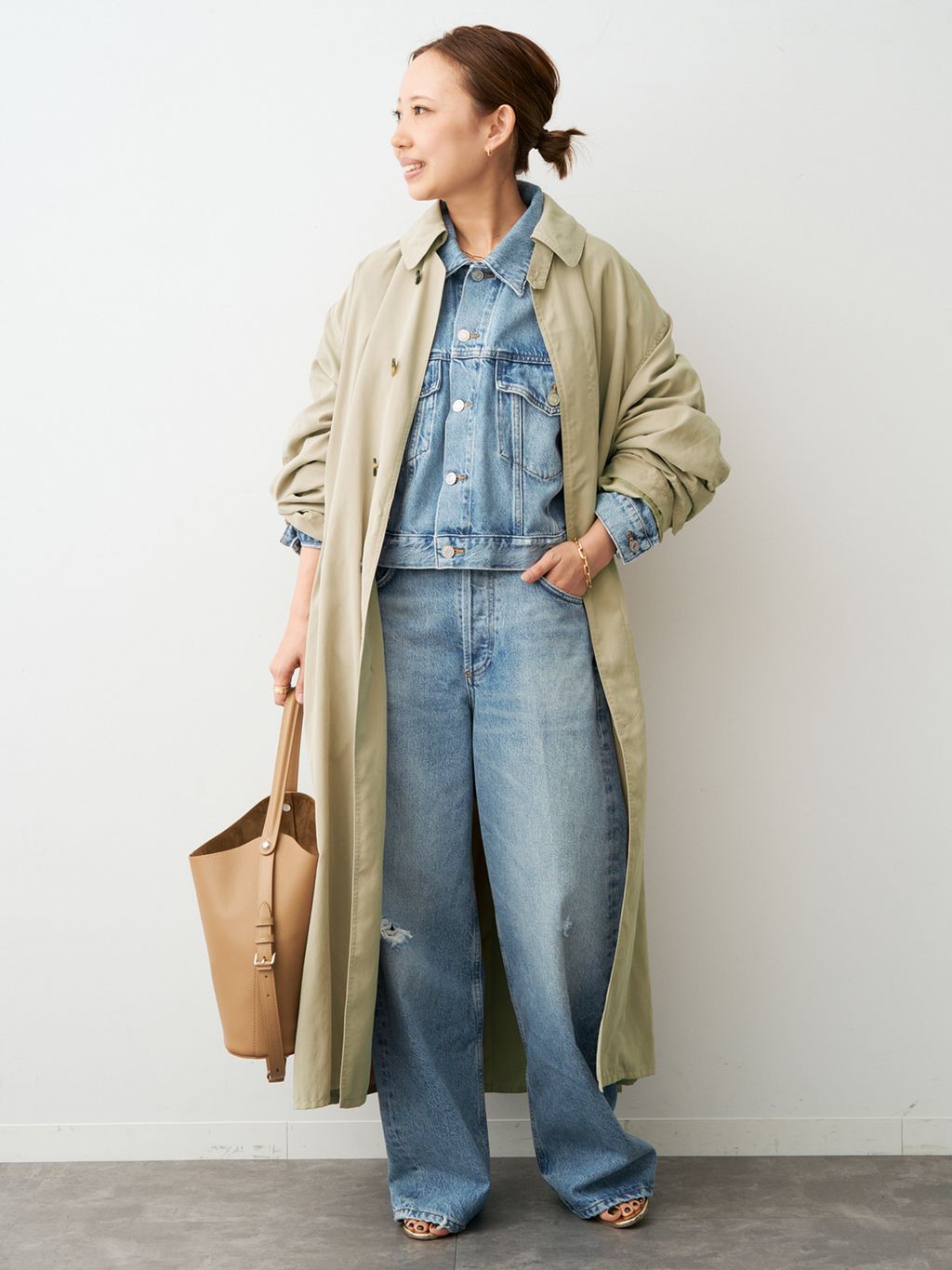 MAISON MARGIELA/メゾン マルジェラ】 TRENCH COATのコーディネート