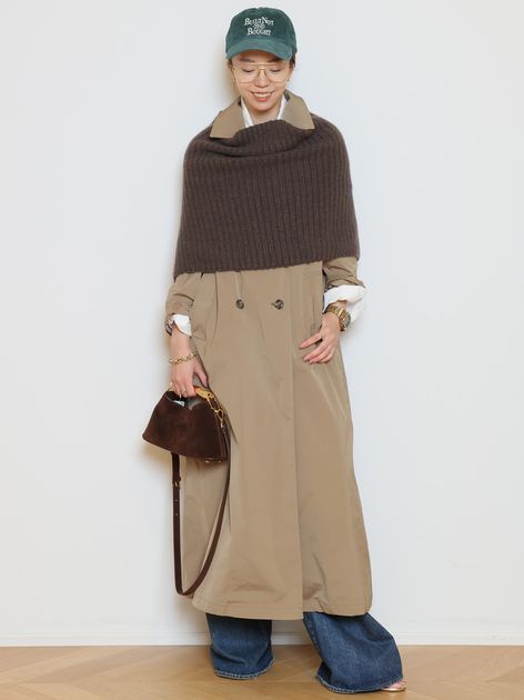 MUSE de Deuxieme Classe Cupra cami ドレス Col Pierrot/コルピエロ】Cupra cami ドレスのコーディネートスナップ