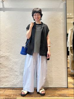 タイプライター トリーパンツのコーディネートスナップ（M.S