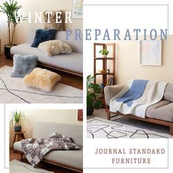 WINTER PREPARATION / 温かなファブリックで、冬支度をはじめましょう