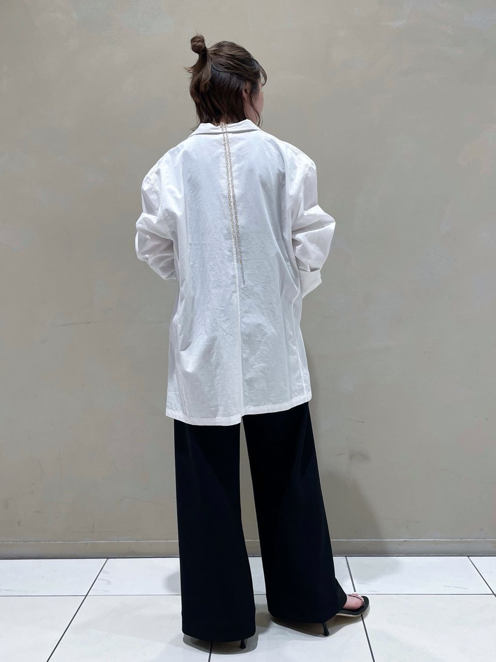 博多店・WEB限定》SEEALL / シーオール OVERSIZED SHAWL COLLAR