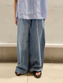 ラミーミックススキッパーブラウスのコーディネートスナップ（ryoko