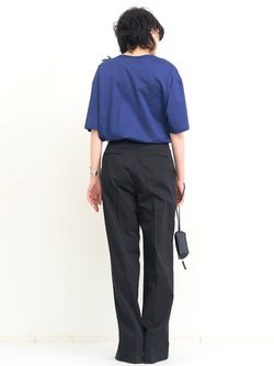 INDRESS/インドレス】 COTTON JERSEY TEEのコーディネートスナップ