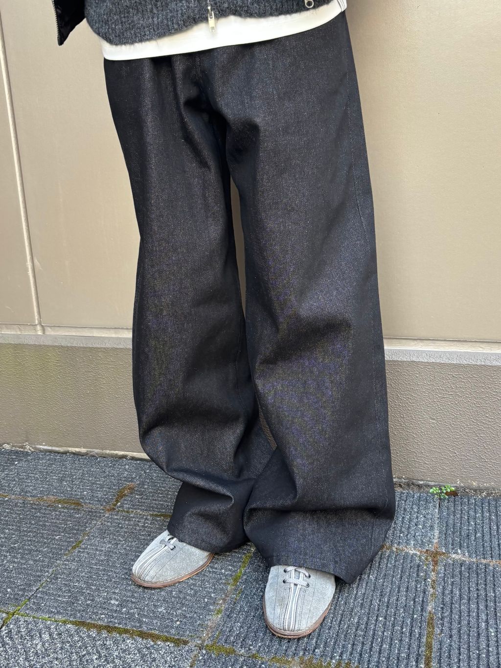 追加3》12.5oz 5ポケット ワイドリジットデニムのコーディネート