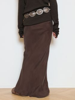 Col Pierrot/コルピエロ】MAXI スカート（BROWN）のコーディネート
