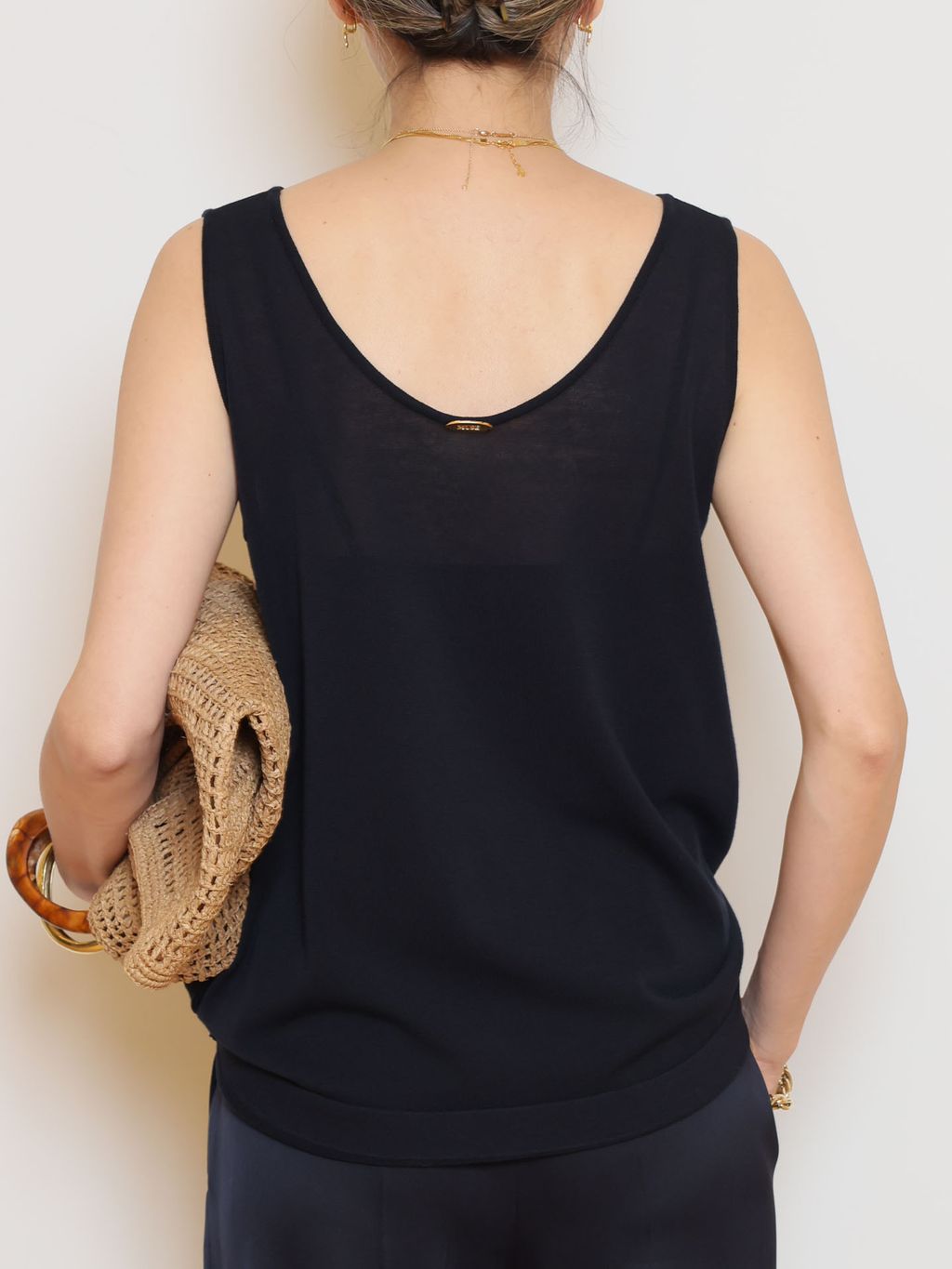 【muse de deuxieme classe】メッシュタンクトップ Vintage タンクトップ（タンクトップ）｜MUSE de Deuxieme Classe