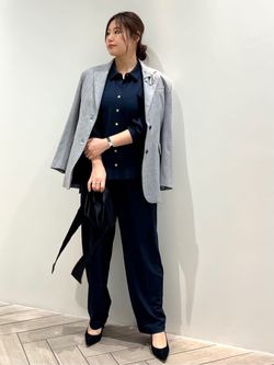 TAKASHI IKEDA x VERMEIL ブルゾンのコーディネートスナップ（fumi