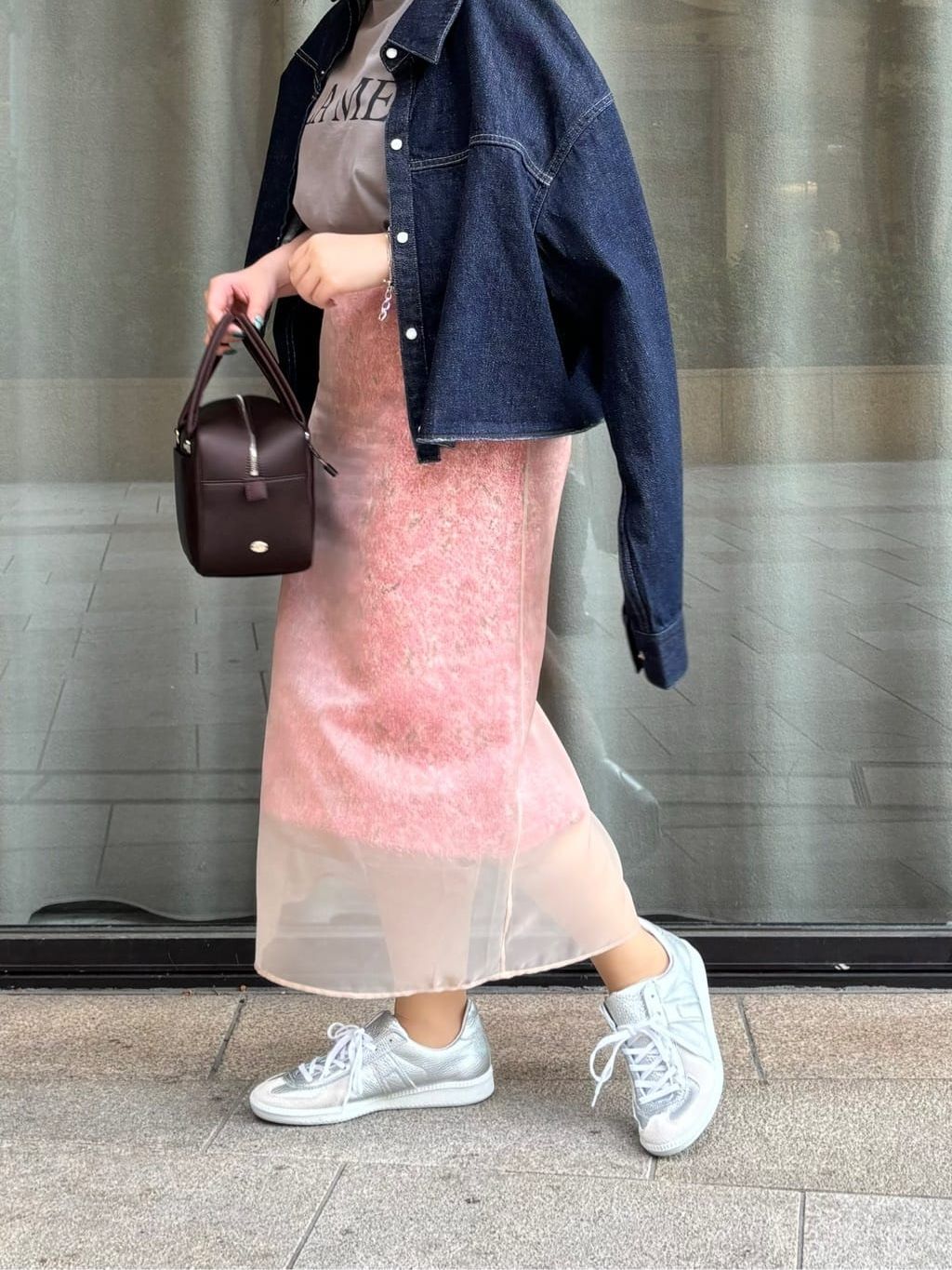 KURO/クロ 別注 DENIM SH デニムシャツのコーディネートスナップ（naka