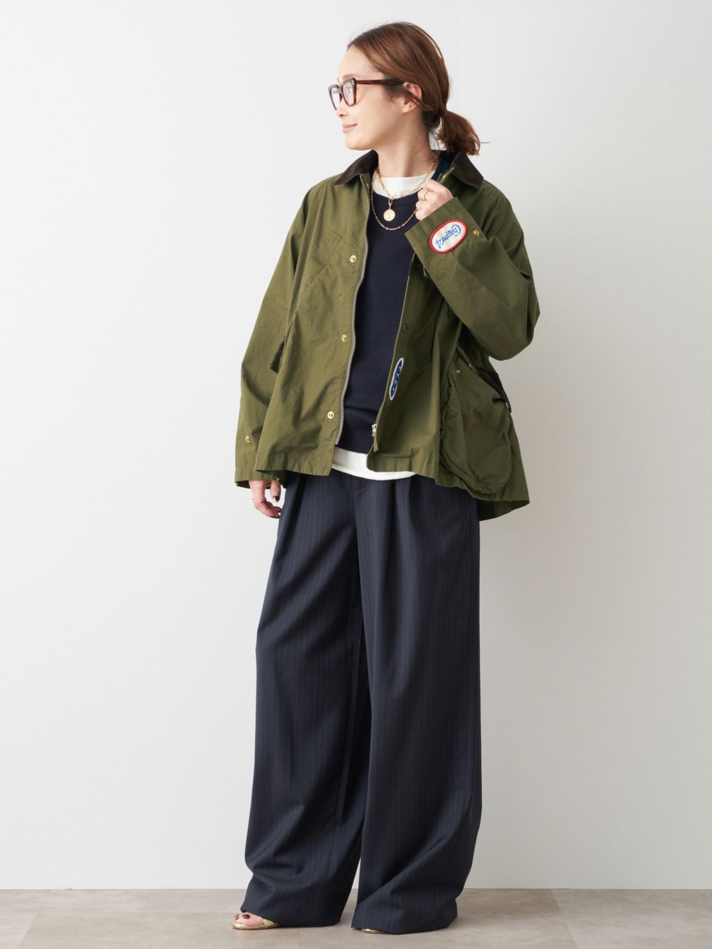 マディソンブルー クロップドチノパンツ　ドゥーズィエムクラス マディソンブルー Deuxieme Classe取扱品 クロップドチノパンツ 2025年