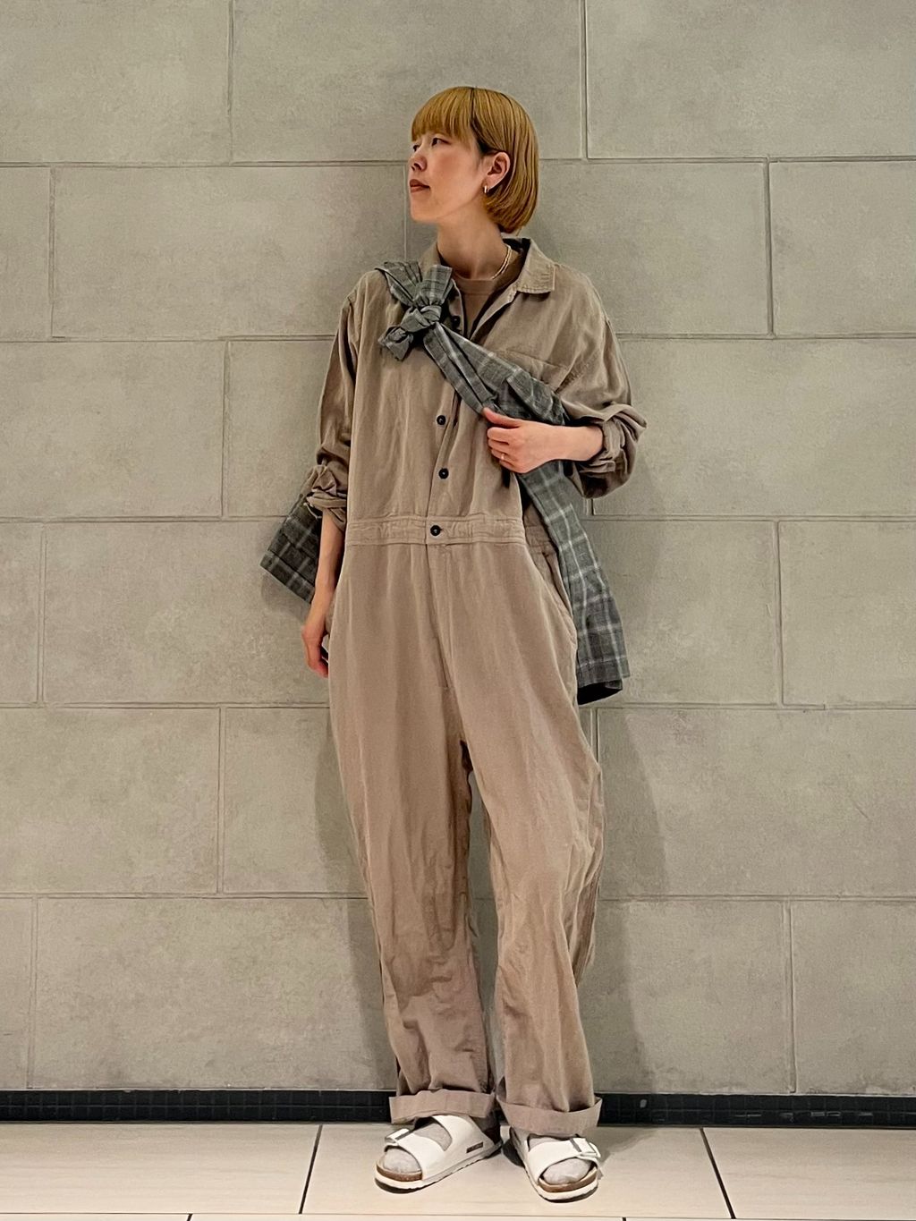 HTS】COTTON LINEN OVERALLSのコーディネートスナップ（K.M）｜journal
