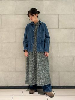 ウェーブローンコバナ ampleプルワンピースのコーディネートスナップ