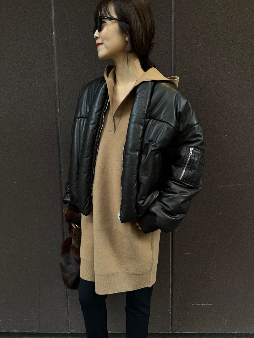 フーディー ミニワンピースのコーディネートスナップ（yoshie）｜Plage