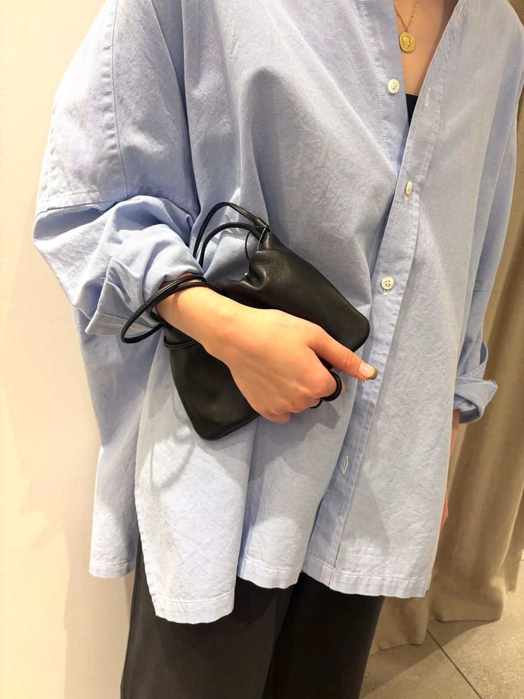 追加》Light OX Poncho シャツ 4のコーディネートスナップ（SAKI