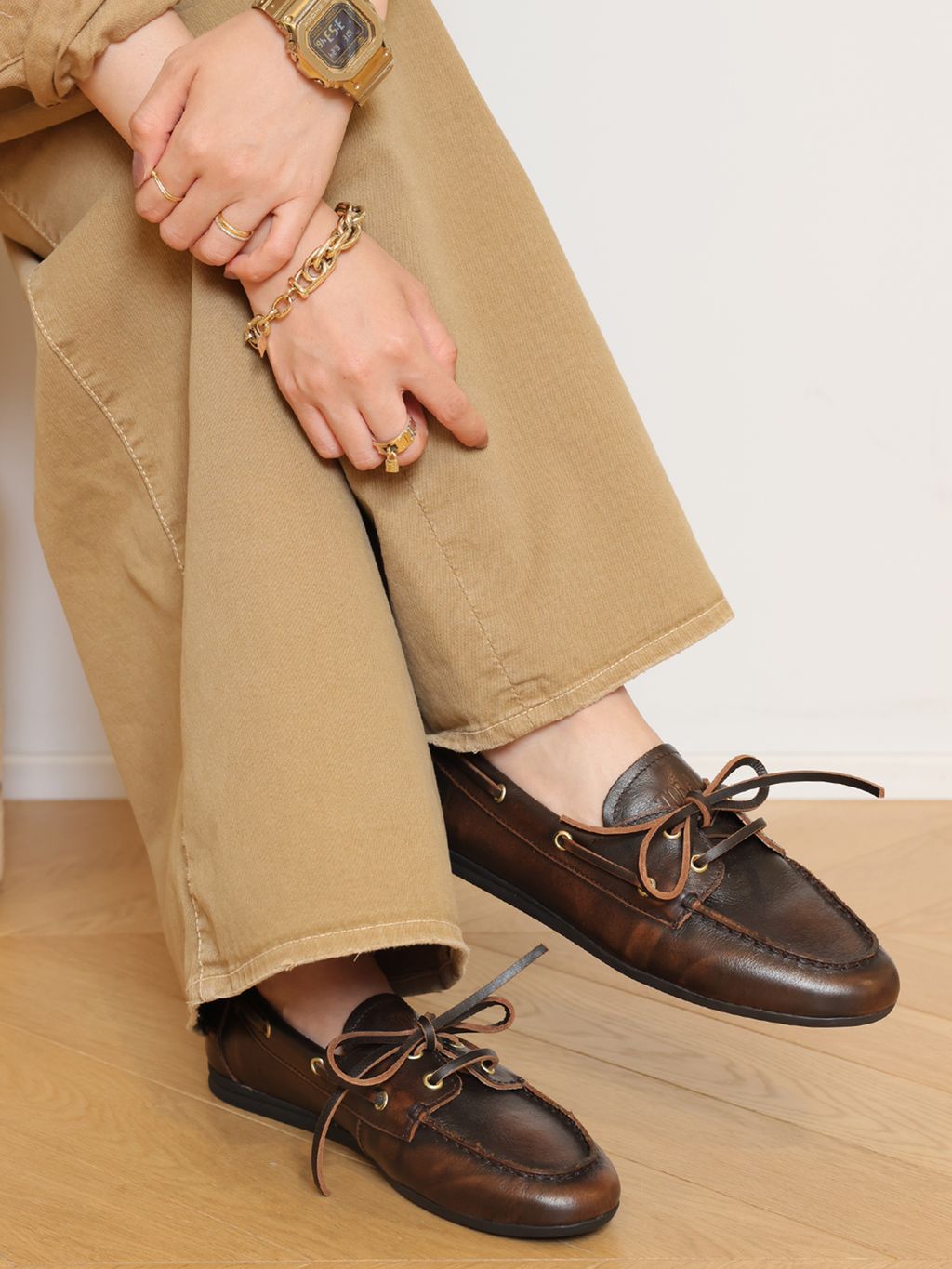 OXFORD ボタンダウン シャツのコーディネートスナップ（HASE）｜MUSE