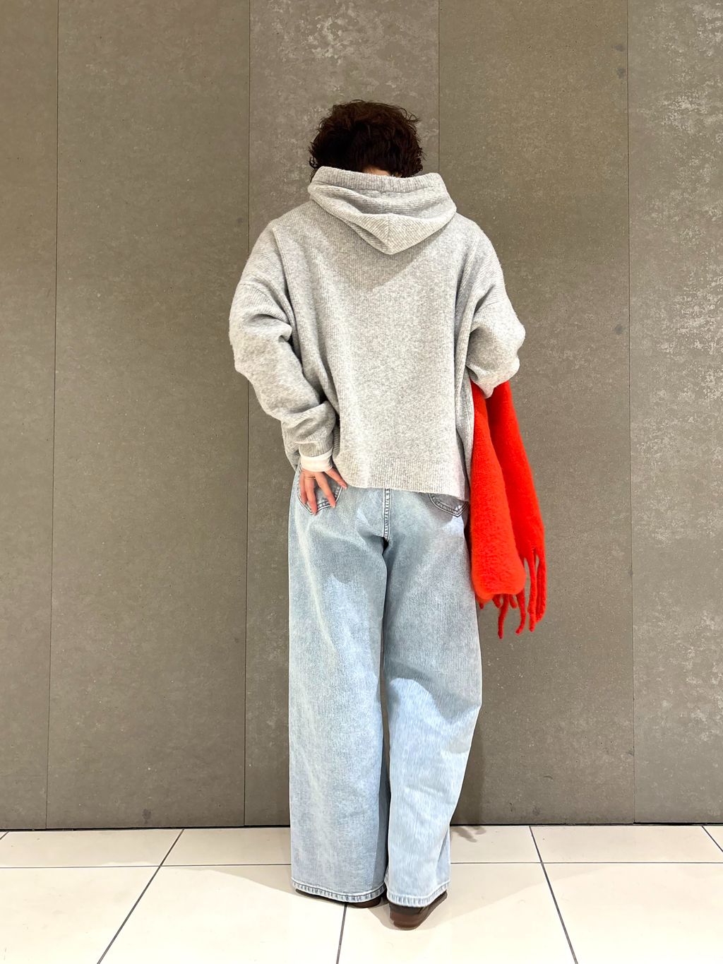 SLOBE IENA エアリーワイドシルエットフーディー SLOBE IENA｜《セットアップ対応可》エアリーワイドシルエット