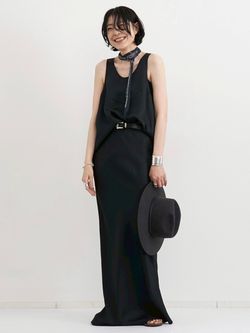LANEUS/ラネウス】 BOXY FIT KNIT with Collarのコーディネート