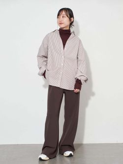 WEB限定/追加》HAPPYCOLOR SHIRTのコーディネートスナップ（rako