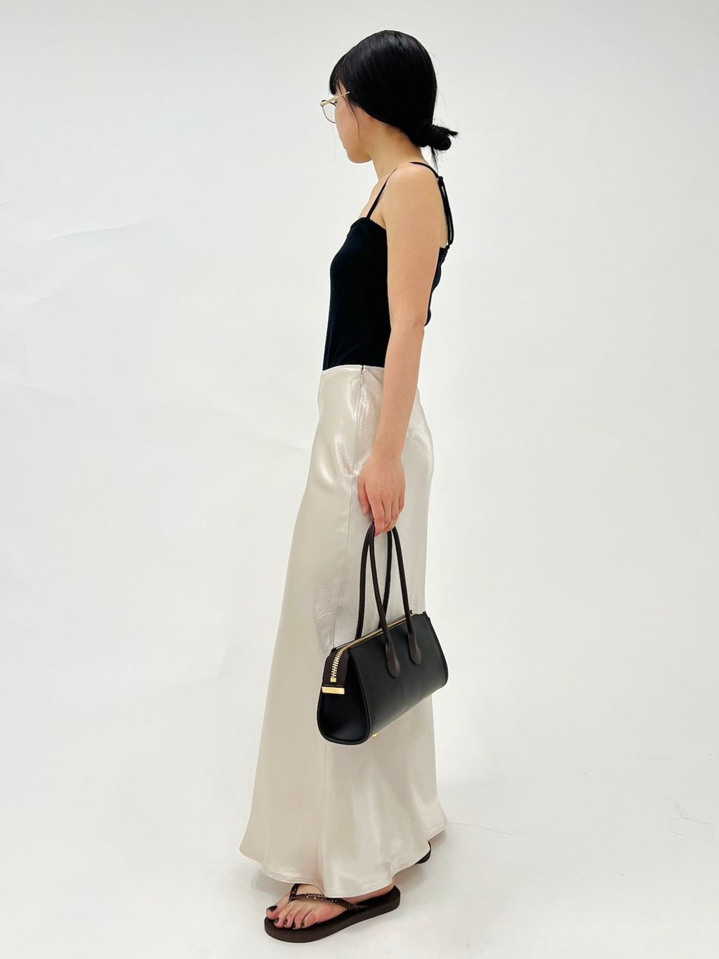 予約》【A/アー】WIDE BOSTON BAGのコーディネートスナップ（miyu