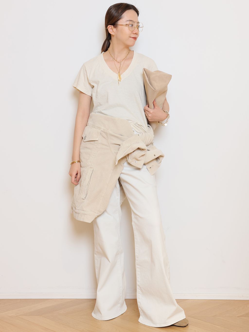 SURT/サート】 5 POCKET バギーのコーディネートスナップ（HASE