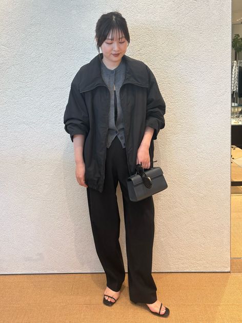 Washable Washi Mix ニットのコーディネートスナップ（chika）｜Plage