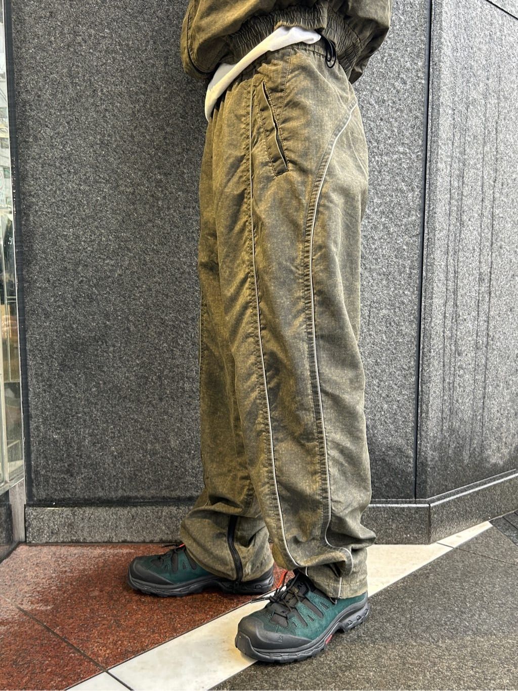 VALLAD / バラッド】フェード トラック ジャケットのコーディネート