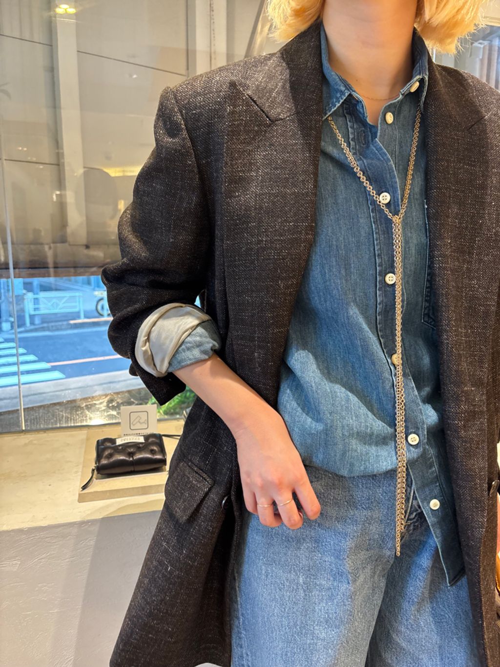 BALLI TWEED ジャケットのコーディネートスナップ（tsune）｜Plage