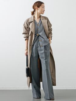 Deuxieme Classe good vibe コート good vibe コートのコーディネートスナップ（MIZU）｜Deuxieme Classe