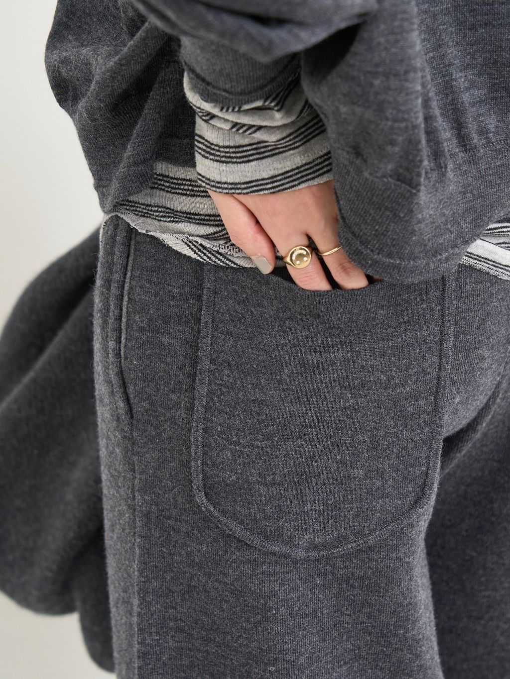 GOOD GRIEF!/グッド グリーフ】 Knit Cropped Topのコーディネート