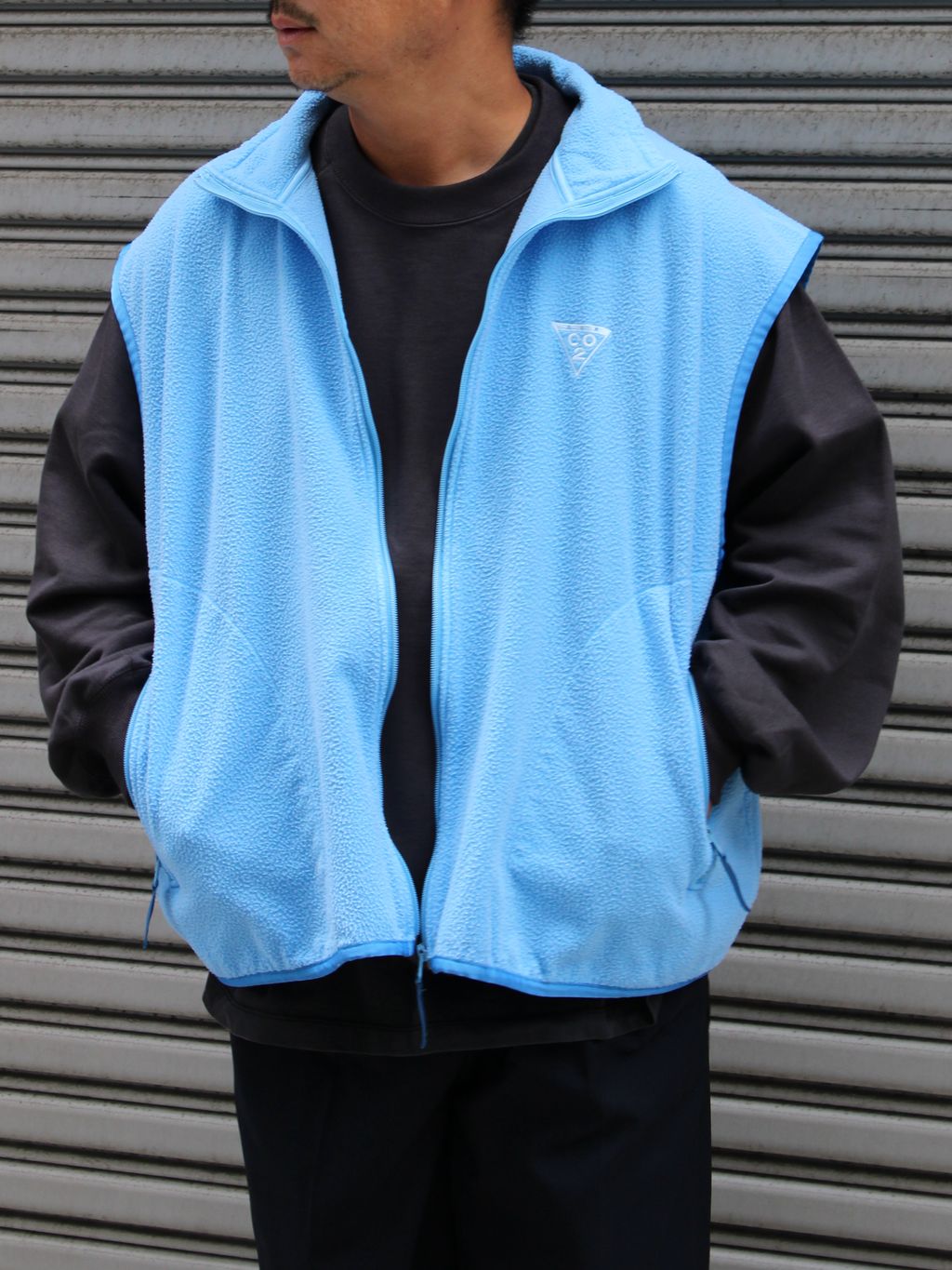 doublet / ダブレット AIR YARN FLEECE VESTのコーディネートスナップ