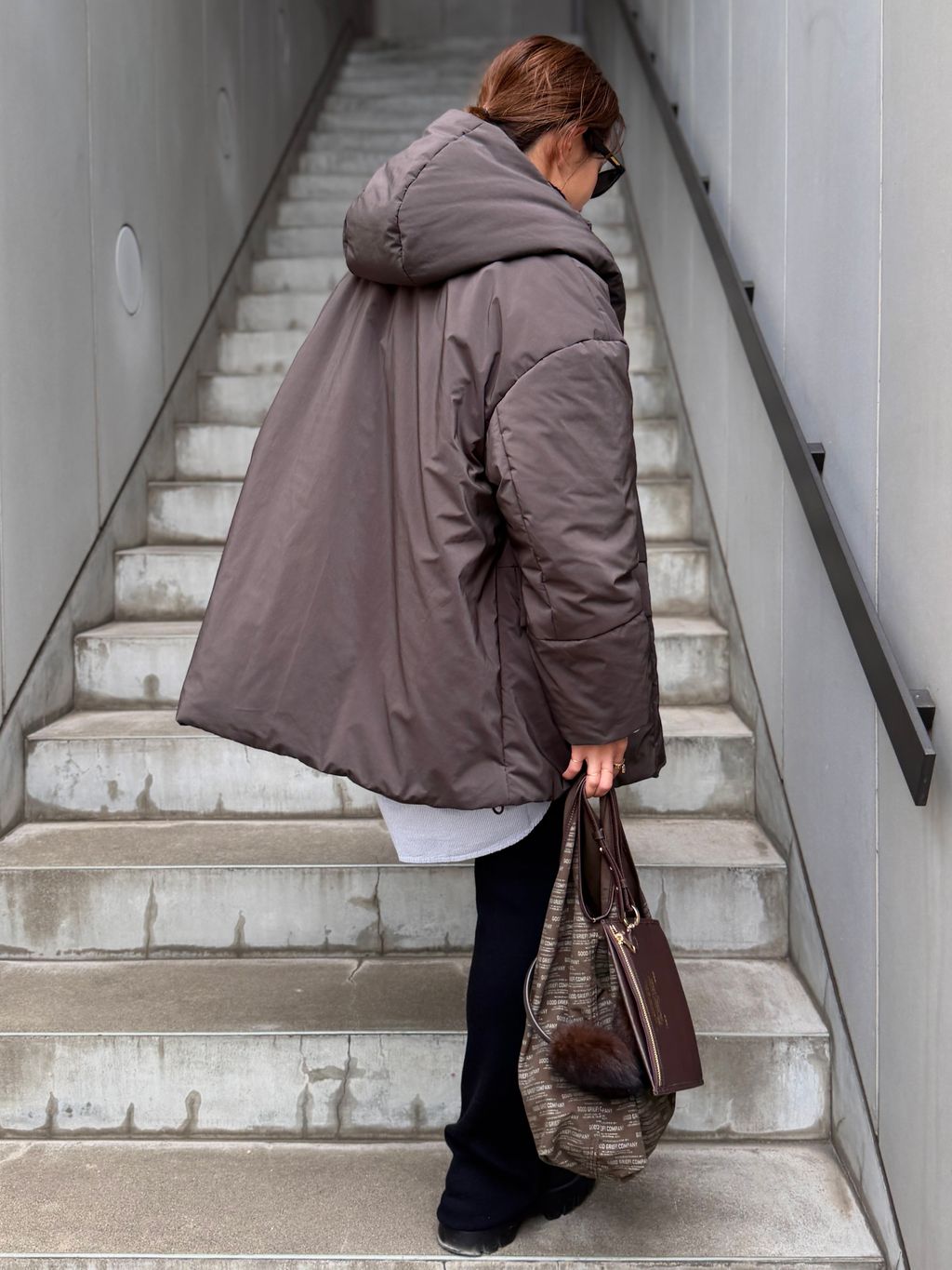 LISIERE 2way Padding Coatのコーディネートスナップ（PR Sasaki）｜L